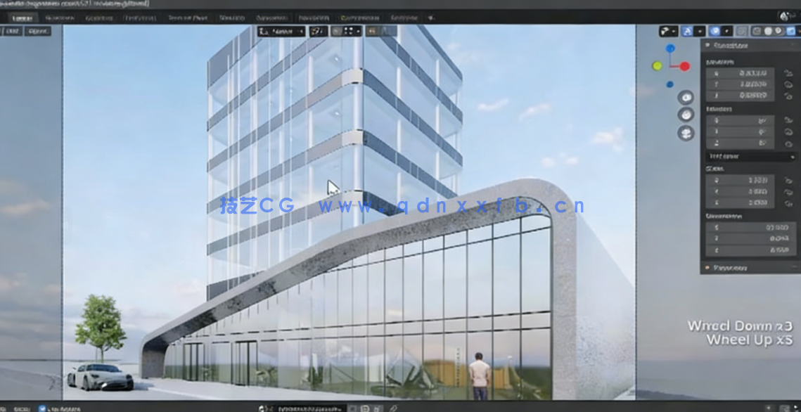Blender建筑设计工作流程大师级指南视频教程(图5)