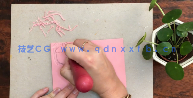 AI手工图案刻章矢量印制实例视频教程(图4) AI手工图案刻章矢量印制实例视频教程(图4)