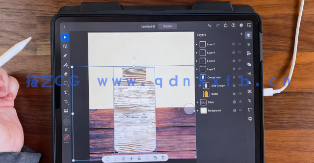  iPad版AI创建花卉插图实例训练教程 (图3)
