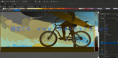 【中文字幕】Coreldraw潮流滑板冲浪风T恤矢量设计视频教程(图2)