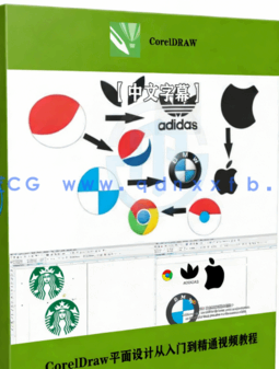 【中文字幕】CorelDraw平面设计从入门到精通视频教程(图7)