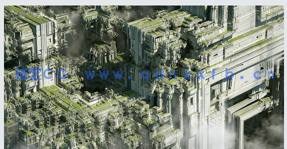 Octane与C4D中Vectron分形复杂场景制作视频教程(图1)