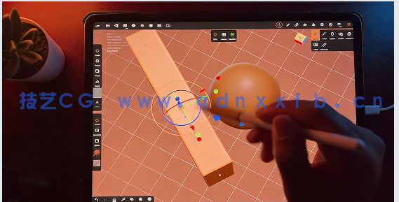 Nomad Sculpt 3D建模初学者入门训练视频教程(图4)