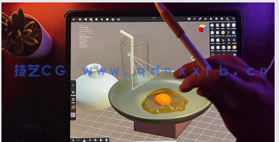 Nomad Sculpt 3D建模初学者入门训练视频教程(图6)