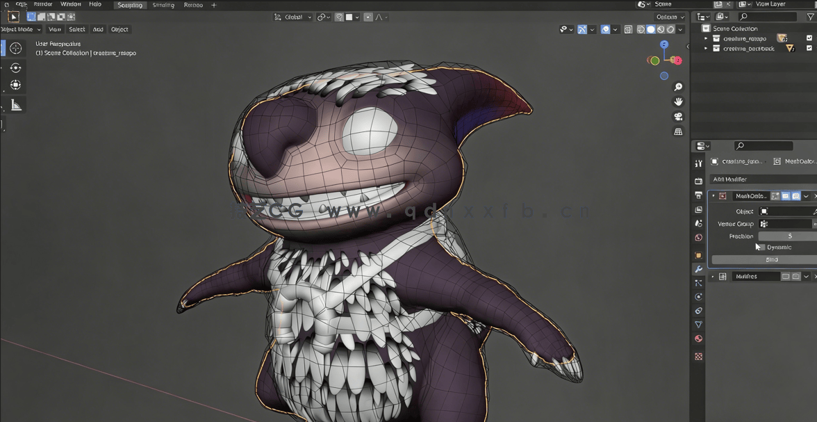 Blender 3D数字雕塑全面核心技术训练视频教程第二季 (图4)