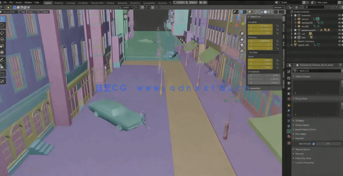  Blender黑白风格画面影视级场景实例制作视频教程(图3)