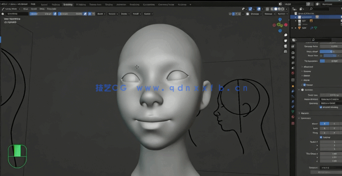 Blender 3.0数字雕刻初学者入门训练视频教程 (图3)