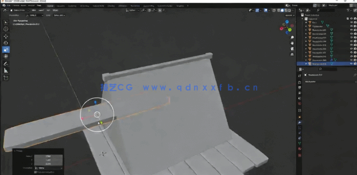 lender卡通木质小屋实例制作训练视频教程(图5)