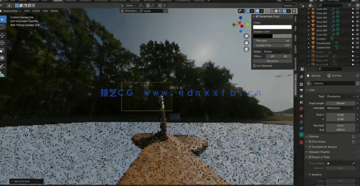 Blender玩具飞机建模动画实例制作视频教程 (图4) Blender玩具飞机建模动画实例制作视频教程 (图4)