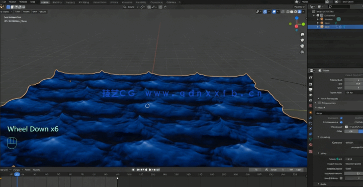  Blender山水云草自然环境实例制作视频教程 (图4)