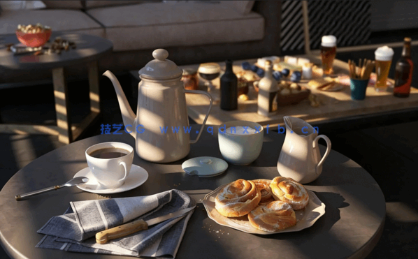 食物美食3D模型 Archmodels Vol.217(图3)