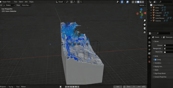 Blender 4流体模拟核心技术训练视频教程(图3)