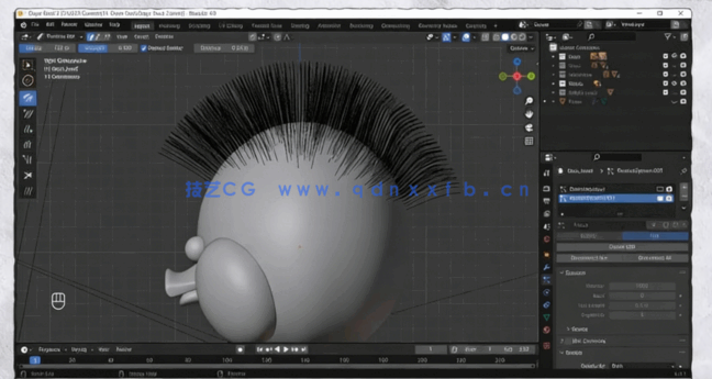 Blender 2024建模纹理粒子系统三大模块技术训练视频教程(图3)