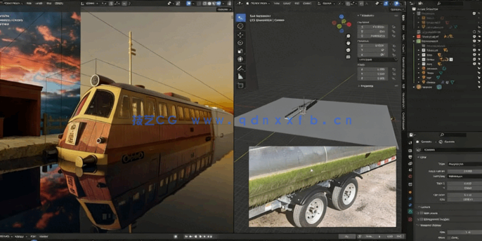  Blender影视级场景从建模贴图到动画制作全流程视频教程(图5)