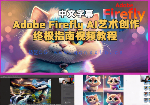 【中英双语】Adobe Firefly AI艺术创作终极指南视频教程(图6)