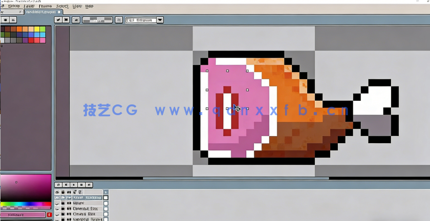 Aseprite与Pixelart像素艺术绘画核心技术训练视频教程(图2) Aseprite与Pixelart像素艺术绘画核心技术训练视频教程(图2)