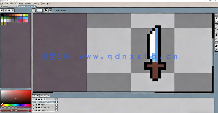 Aseprite与Pixelart像素艺术绘画核心技术训练视频教程(图4) Aseprite与Pixelart像素艺术绘画核心技术训练视频教程(图4)