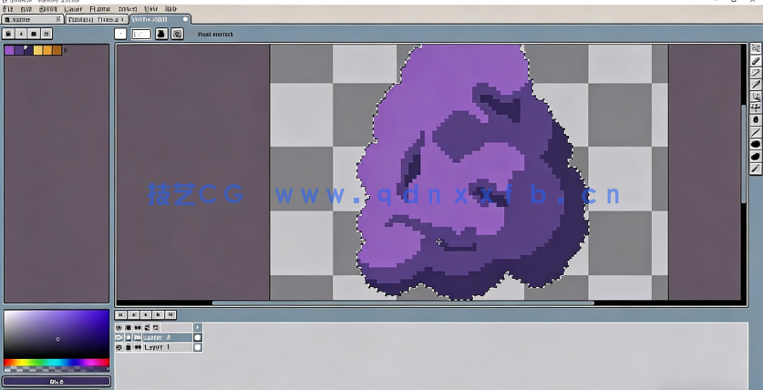 Aseprite与Pixelart像素艺术绘画核心技术训练视频教程(图3) Aseprite与Pixelart像素艺术绘画核心技术训练视频教程(图3)