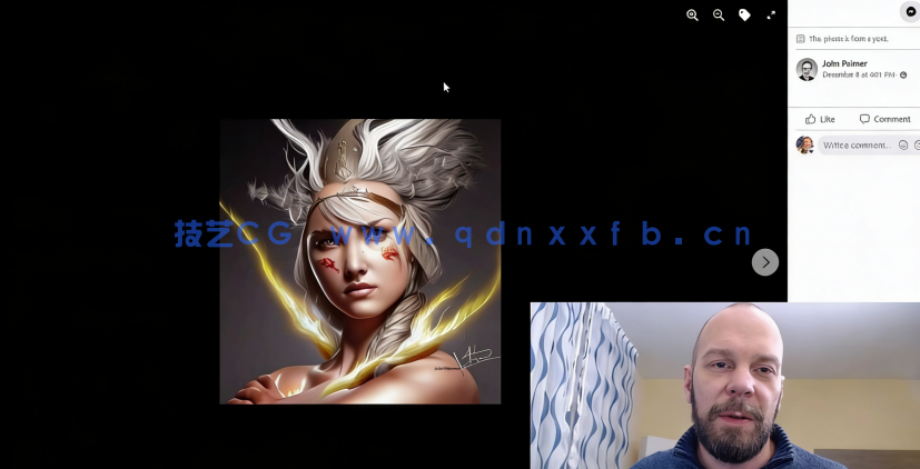 建立你自己的免费AI艺术图像生成器视频教程(图2)