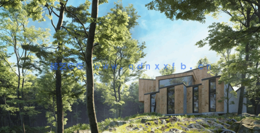 创意森林别墅建筑场景3D模型 Archexteriors Vol. 32(图2)