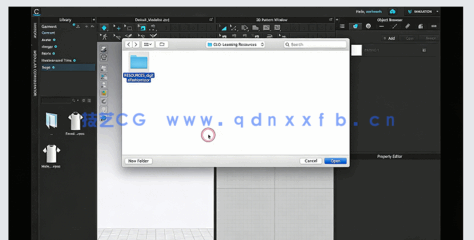 CLO 6.0 男士帽衫布料设计技能训练视频教程(图4)