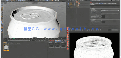 Redshift逼真饮料瓶产品可视化渲染实例训练视频教程(图2)