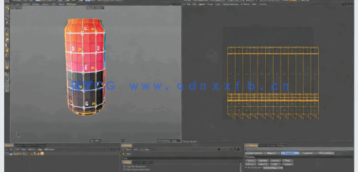 Redshift逼真饮料瓶产品可视化渲染实例训练视频教程(图5)