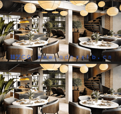 [室内设计] Blender高质量室内家具设计场景3D模型 第一季(图1)