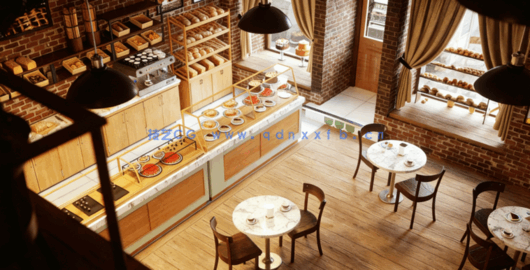 [室内设计] 小镇家乡街头小市场商店书店旧货店室内建筑场景3D模型合集(图1)