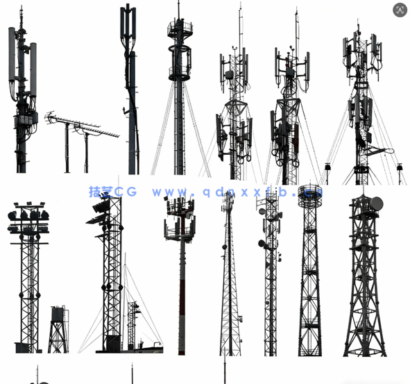 高清素材屋顶构件ROOFTOP STRUCTURES II(图2)