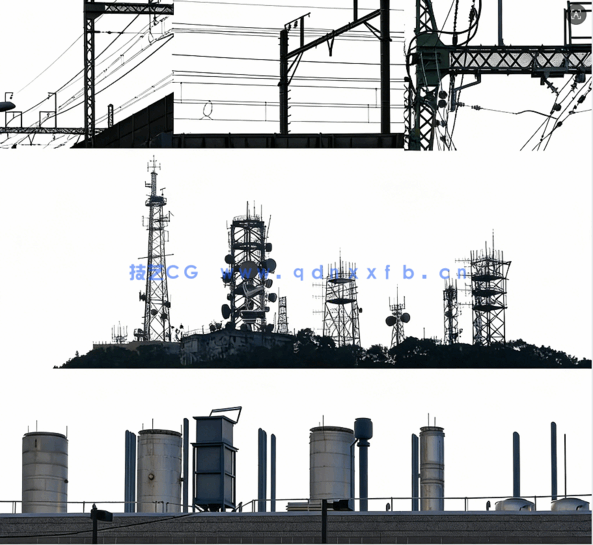 高清素材屋顶构件ROOFTOP STRUCTURES II(图5)