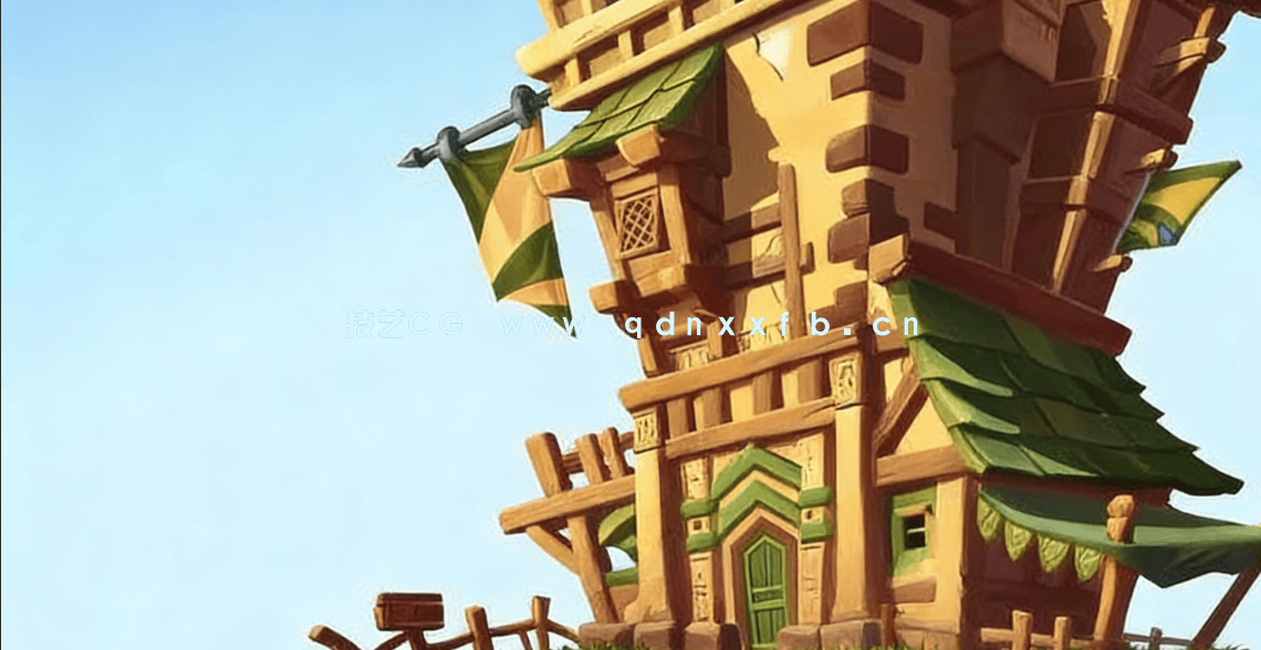 Blender微场景从建模到渲染风格化资产制作视频教程(图2)