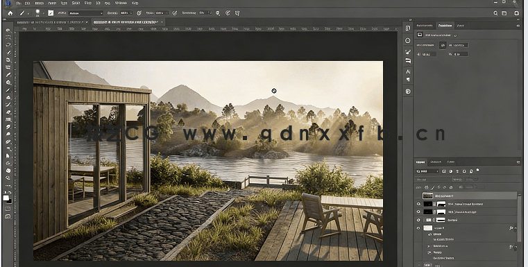 【中文字幕】Corona Render逼真室内外效果图渲染工作流程视频教程(图1)