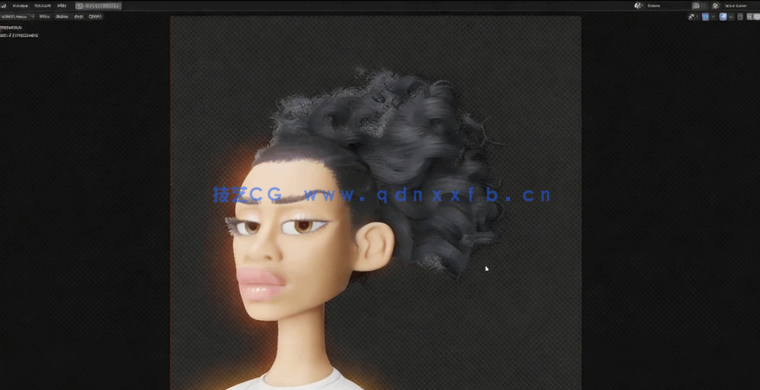  Blender夸张卡通角色建模工作流视频教程 (图2)