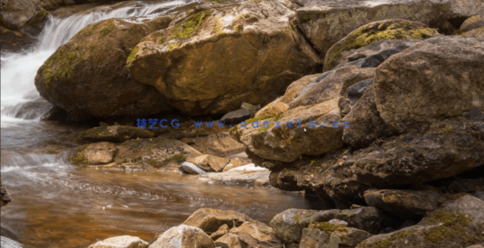 Blender雕刻岩石模型全过程视频教程(图4)