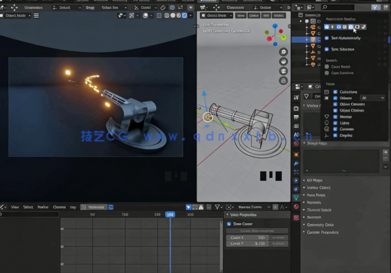 Blender逼真动画原理基础核心训练视频教程(图2) Blender逼真动画原理基础核心训练视频教程(图2)