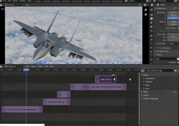Blender逼真动画原理基础核心训练视频教程(图5) Blender逼真动画原理基础核心训练视频教程(图5)