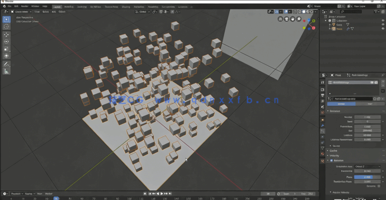  Blender大师级真实场景气泡粒子系统视频教程 (图5)