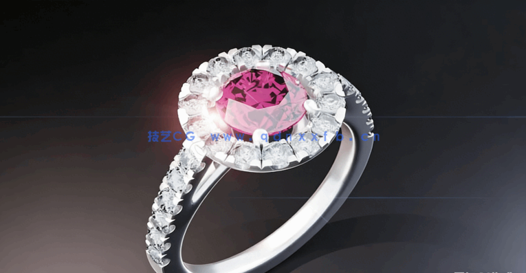 Blender珠宝首饰3D打印级设计实例制作视频教程(图5) Blender珠宝首饰3D打印级设计实例制作视频教程(图5)