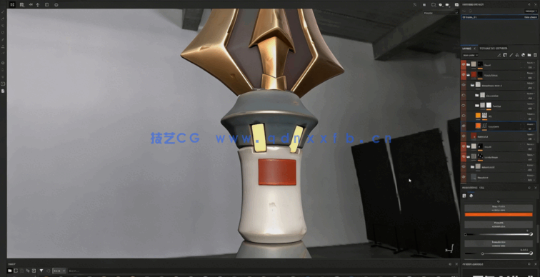 ZBrush飞镖游戏武器道具模型制作流程视频教程(图3)