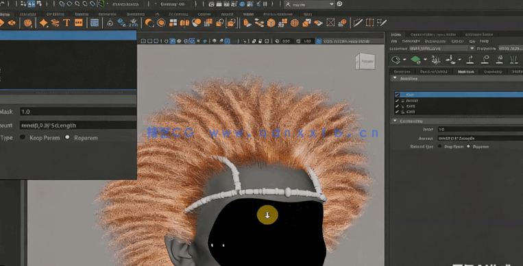 非洲土著男性战士角色完整制作工作流程视频教程(图3)