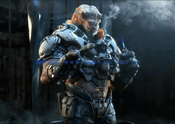 暴雪大神3A游戏角色完整制作工作流程视频教程(图5)