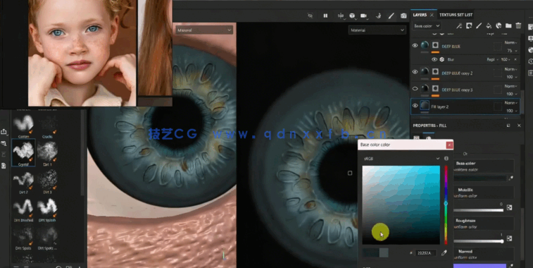 ZBrush好莱坞级超写实3D女孩角色全流程制作视频教程(图3)