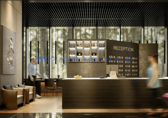 室内接待处前台3D模型 Evermotion Archmodels Vol.186(图2)