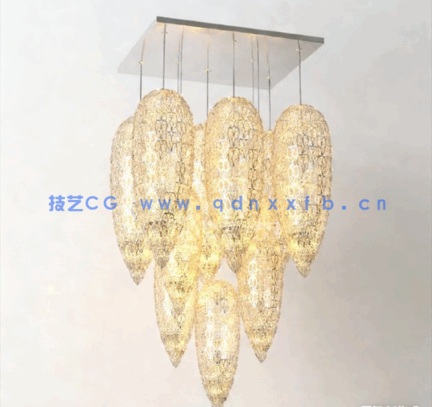 灯 室内装饰品 摆件 3d模型Evermotion Archmodels Vol.177(图2)