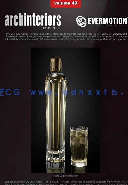 桌子椅子沙发厨房常见室内物品3D模型 Evermotion Archinterior Vol.49(图2)