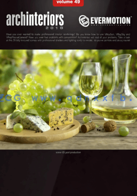 桌子椅子沙发厨房常见室内物品3D模型 Evermotion Archinterior Vol.49(图3)