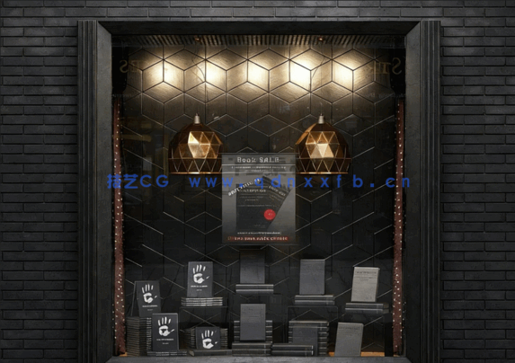 Evermotion Archmodels vol.198 商店橱窗展览装饰3D模型下载(图5)