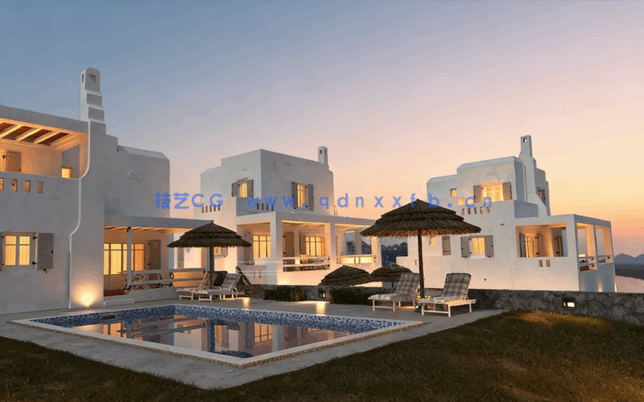 别墅建筑3D模型Evermotion – Archexteriors vol.21(图5)