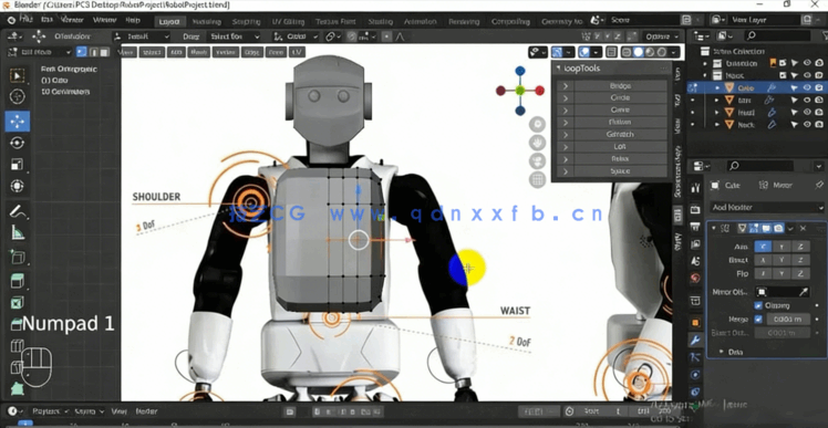 用Blender为unity游戏引擎创建游戏资产素材视频教程(图2)